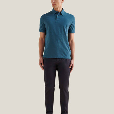 Peckham Rye Stretch Dark Sapphire Navy Cotton Trouser