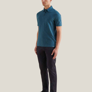 Peckham Rye Stretch Dark Sapphire Navy Cotton Trouser