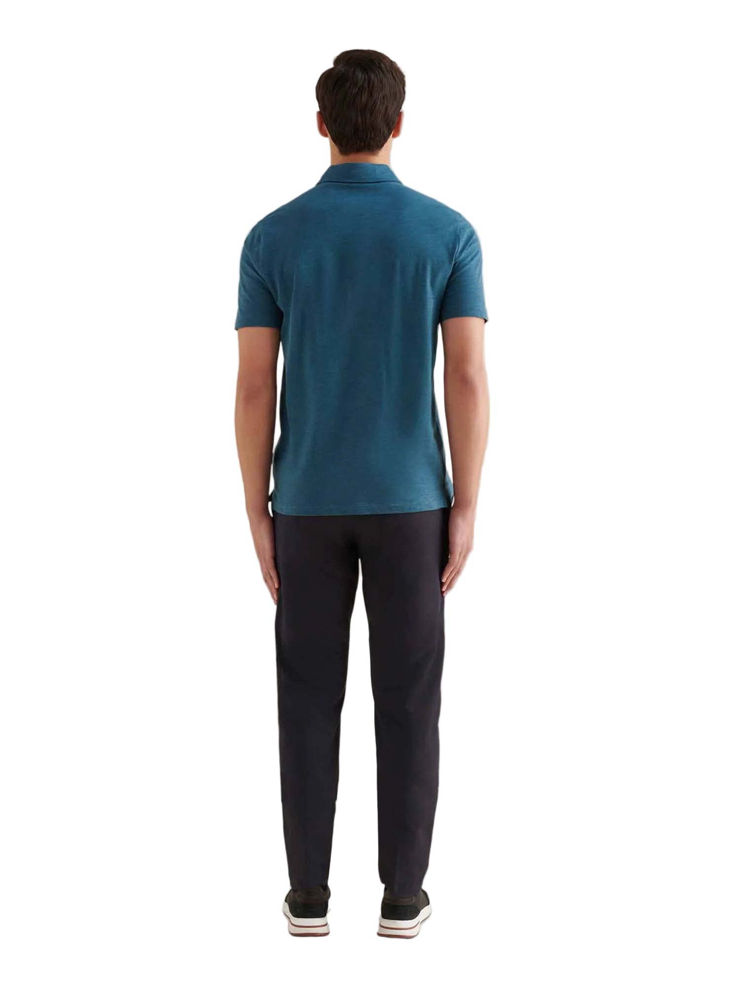 Peckham Rye Stretch Dark Sapphire Navy Cotton Trouser