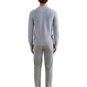 Peckham Rye Flannel Light Grey Marl Tech Drawstring Trousers