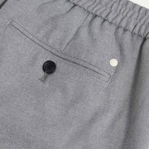 Peckham Rye Flannel Light Grey Marl Tech Drawstring Trousers