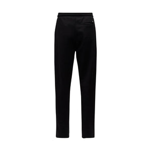 Peckham Rye Interlock Black Sweatpants