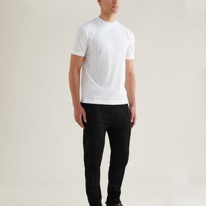 Peckham Rye Interlock Black Sweatpants