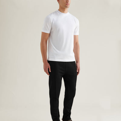 Peckham Rye Interlock Black Sweatpants