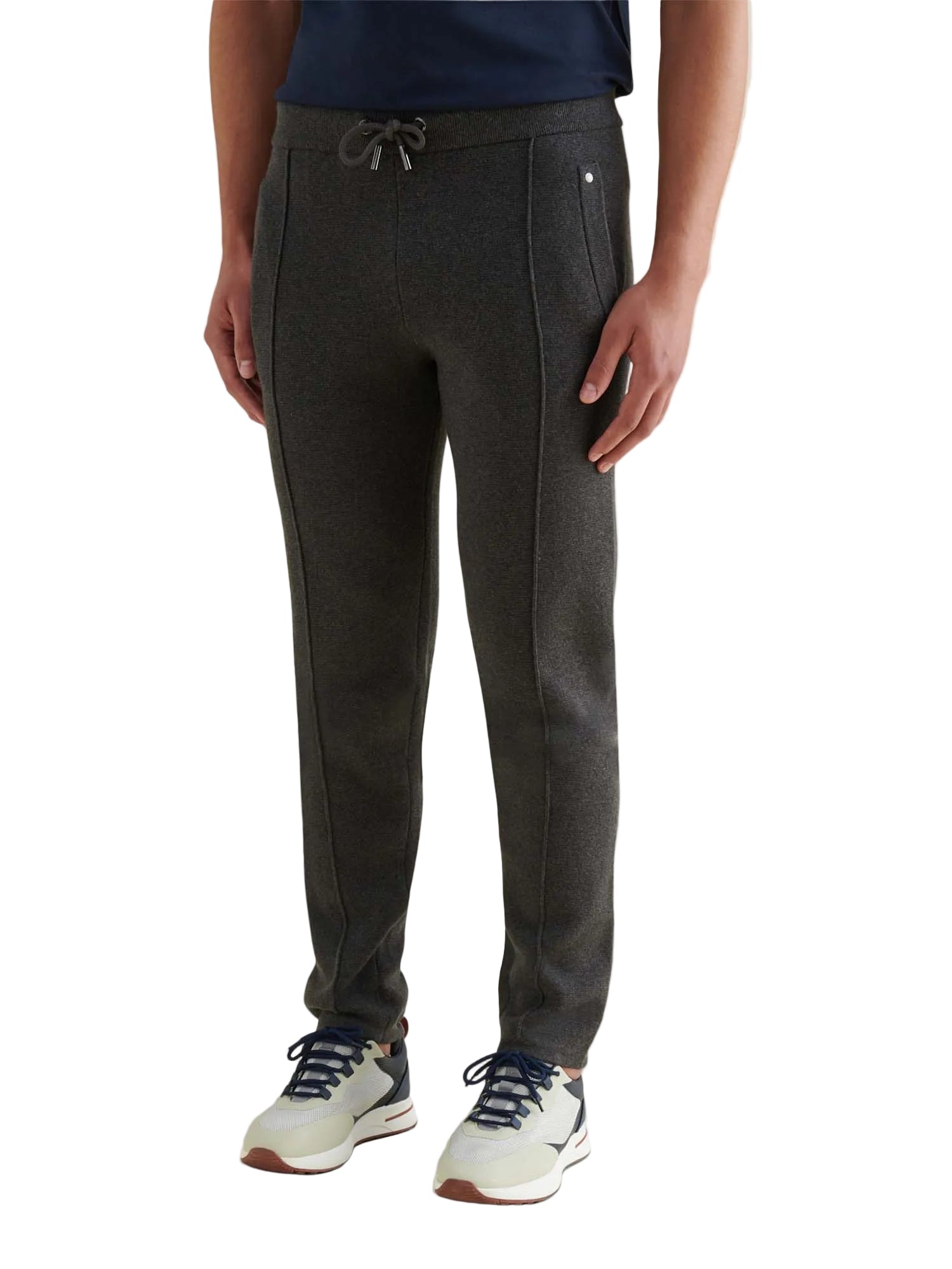 Peckham Rye Milano Knit Charcoal Grey Sweatpants