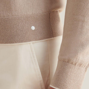 Peckham Rye Knit Simply Taupe Crewneck