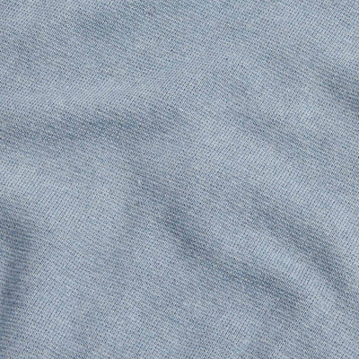 Peckham Rye Milano Knit Blue Blizzard Zip-Up Hoodie