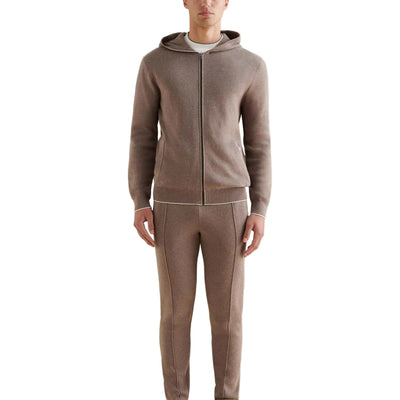 Peckham Rye Milano Knit Iron Zip-Up Hoodie