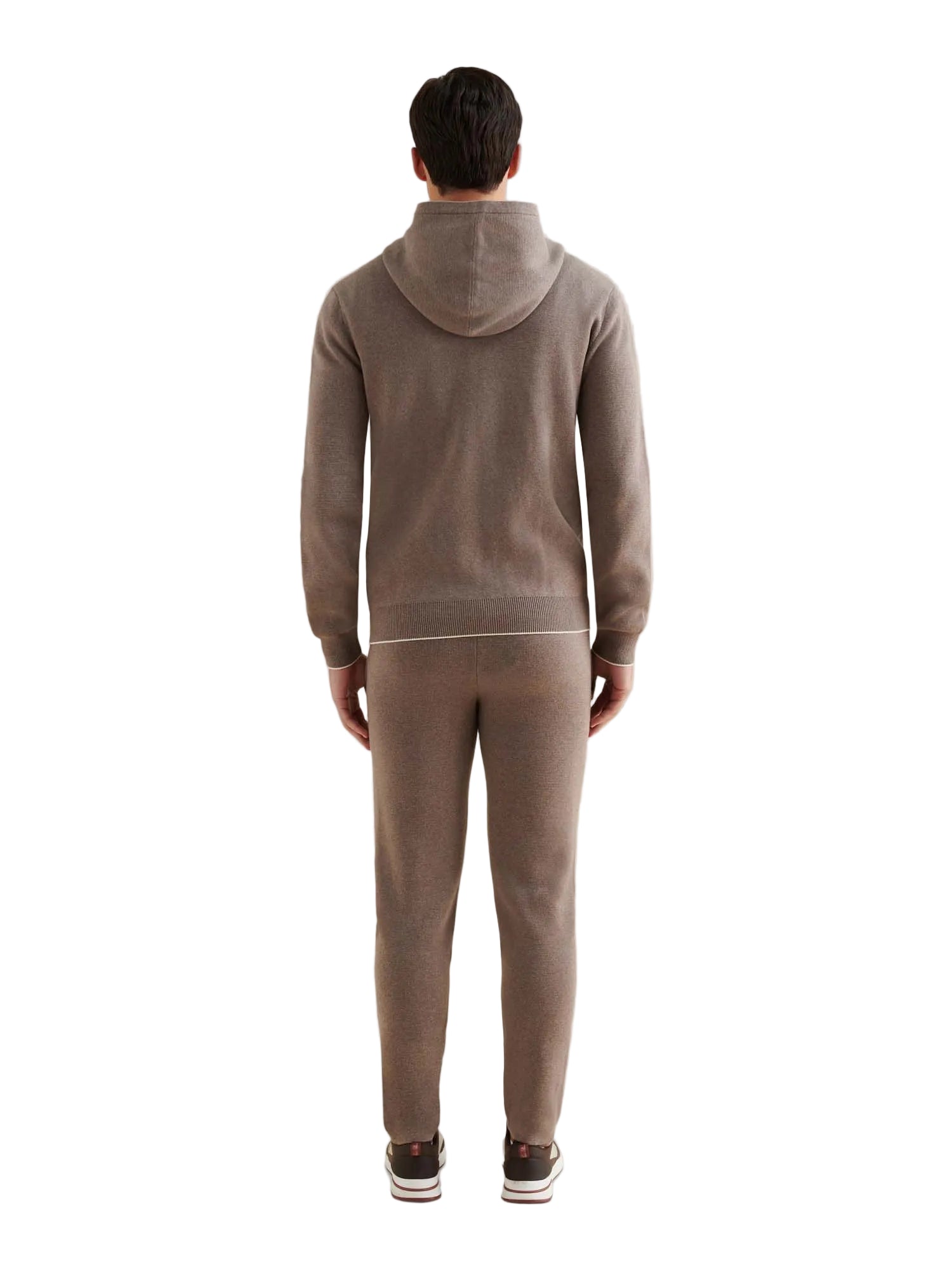 Peckham Rye Milano Knit Iron Zip-Up Hoodie