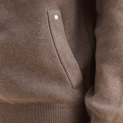 Peckham Rye Milano Knit Iron Zip-Up Hoodie
