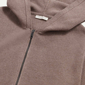 Peckham Rye Milano Knit Iron Zip-Up Hoodie