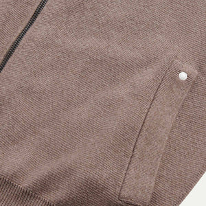 Peckham Rye Milano Knit Iron Zip-Up Hoodie