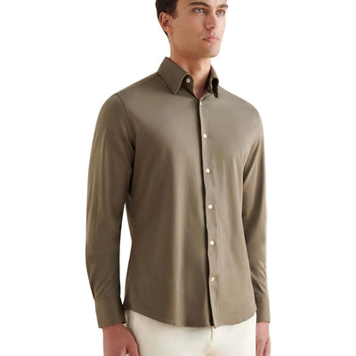 Peckham Rye Jersey Hidden Button Sea Turtle Shirt