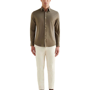 Peckham Rye Jersey Hidden Button Sea Turtle Shirt
