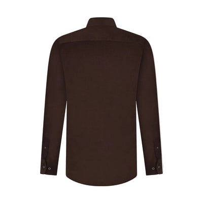 Peckham Rye Micro Cord Button Java Down Shirt