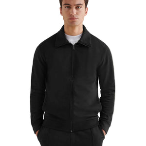 Peckham Rye Interlock Funnel Black Jacket