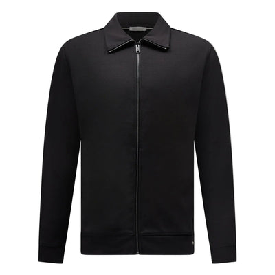 Peckham Rye Interlock Funnel Black Jacket