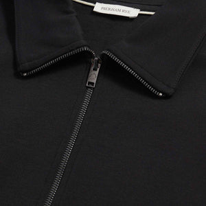 Peckham Rye Interlock Funnel Black Jacket