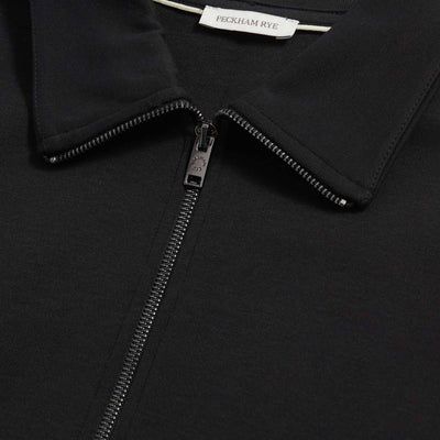 Peckham Rye Interlock Funnel Black Jacket