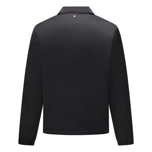 Peckham Rye Light Padded Collar Black Bomber Jacket