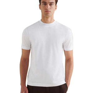 Peckham Rye Mercerised Cotton Bright White T-Shirt