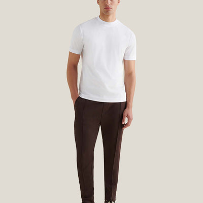 Peckham Rye Mercerised Cotton Bright White T-Shirt