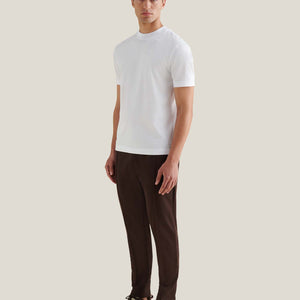 Peckham Rye Mercerised Cotton Bright White T-Shirt