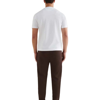 Peckham Rye Mercerised Cotton Bright White T-Shirt