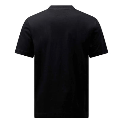 Peckham Rye Mercerised Cotton Black T-Shirt