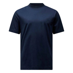 Peckham Rye Mercerised Cotton Dark Sapphire Navy T-Shirt