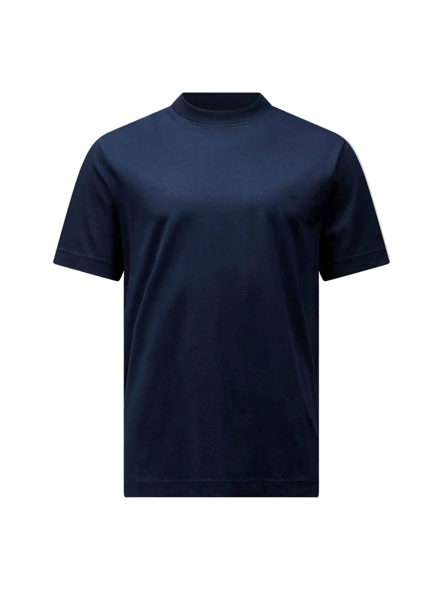 Peckham Rye Mercerised Cotton Dark Sapphire Navy T-Shirt