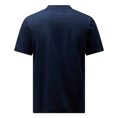 Peckham Rye Mercerised Cotton Dark Sapphire Navy T-Shirt