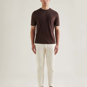 Peckham Rye Double Layer Mercerised Cotton Java T-Shirt