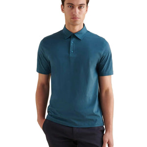 Peckham Rye Mercerised Cotton Stargazer Polo Shirt