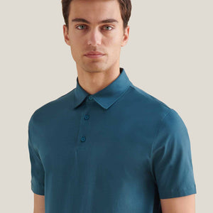 Peckham Rye Mercerised Cotton Stargazer Polo Shirt