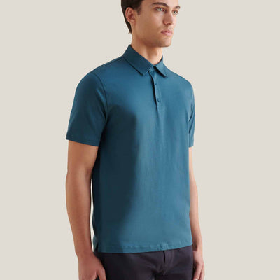 Peckham Rye Mercerised Cotton Stargazer Polo Shirt
