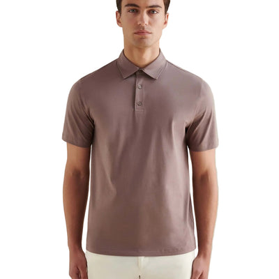 Peckham Rye Mercerised Cotton Iron Polo Shirt