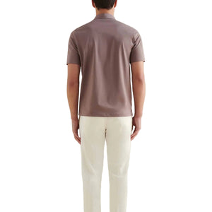 Peckham Rye Mercerised Cotton Iron Polo Shirt