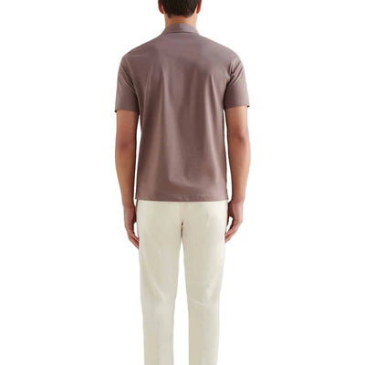 Peckham Rye Mercerised Cotton Iron Polo Shirt