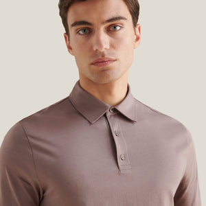 Peckham Rye Mercerised Cotton Iron Polo Shirt