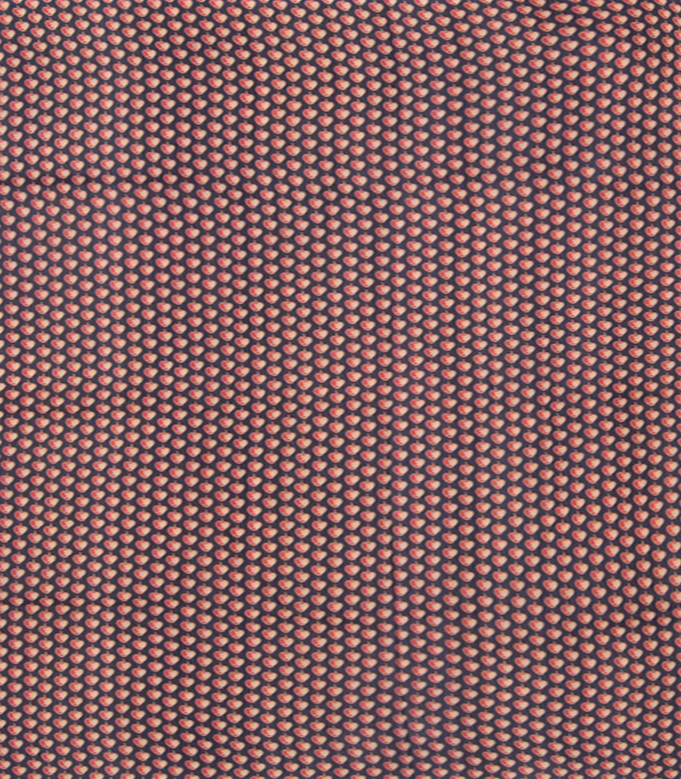 Dark Blue Handwoven Tussar Printed Silk Saree With Vine Motifs in Zari Border & Pallu