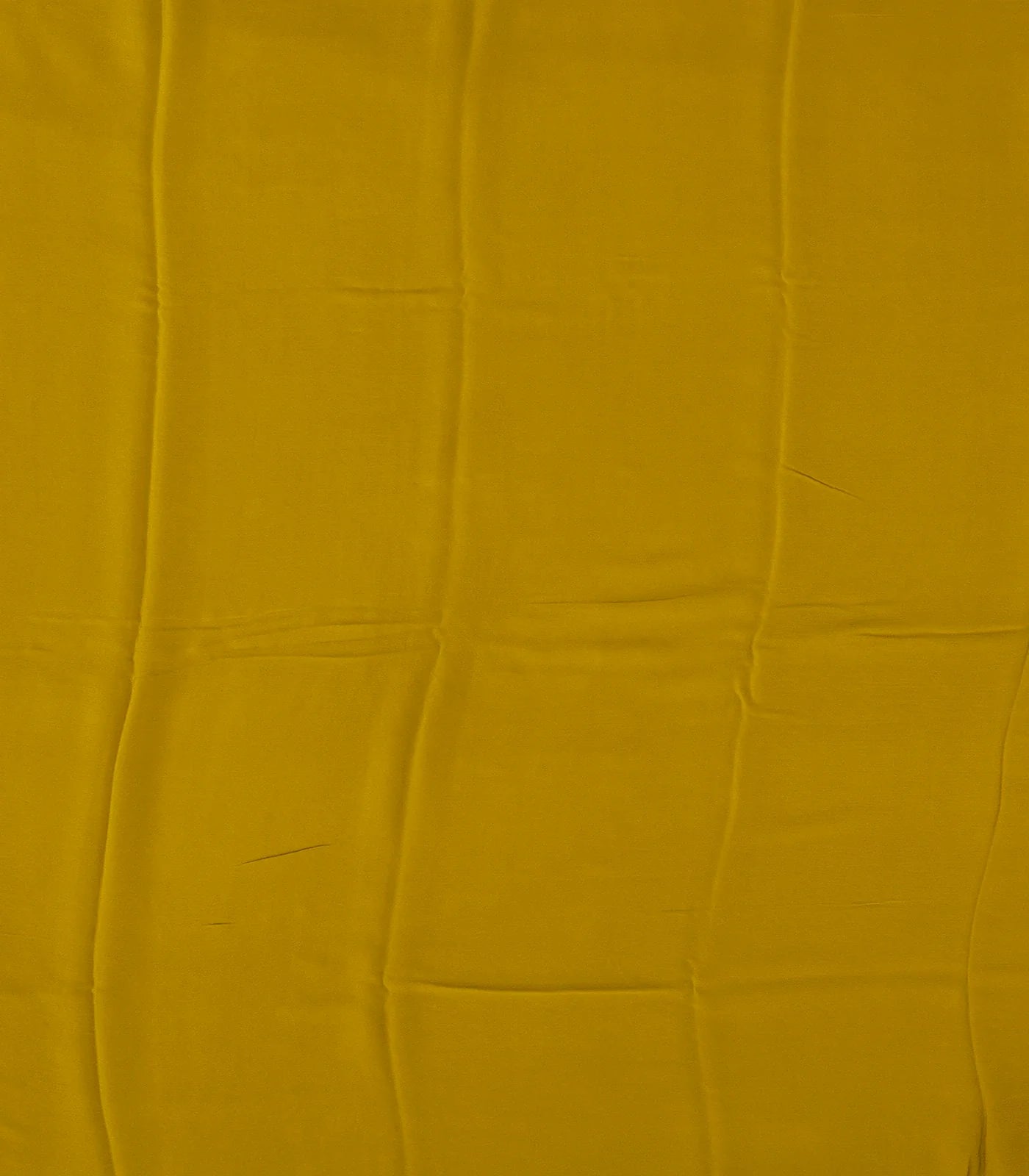 Gold Chiffon Printed Silk Saree With Floral Motifs-Gold