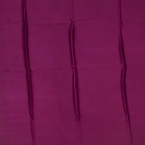 Taupe Handwoven Satin Silk Saree With Printed Floral Motifs -Taupe