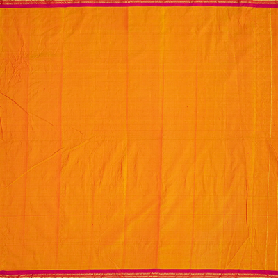 Lilac Handwoven Bandhani Silk Saree With Paithani Pallu-Lilac