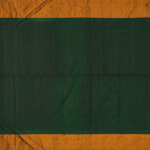 Mango Yellow Handwoven Bandhani Silk Saree With Diamond Motifs-Mango Yellow