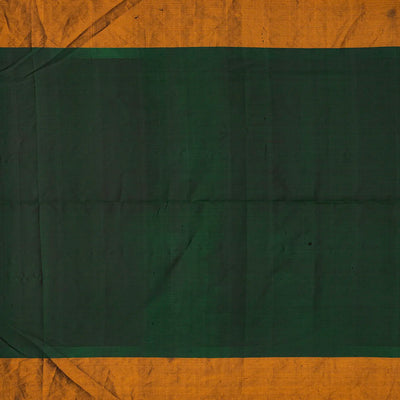 Mango Yellow Handwoven Bandhani Silk Saree With Diamond Motifs-Mango Yellow