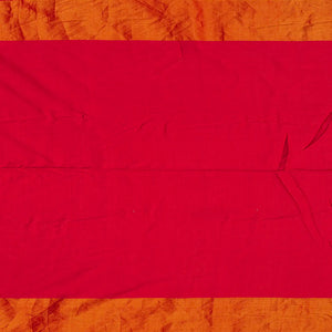 Light Peach Handwoven Bandhani Silk Saree With Diamond Motifs-Light Peach