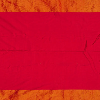 Light Peach Handwoven Bandhani Silk Saree With Diamond Motifs-Light Peach