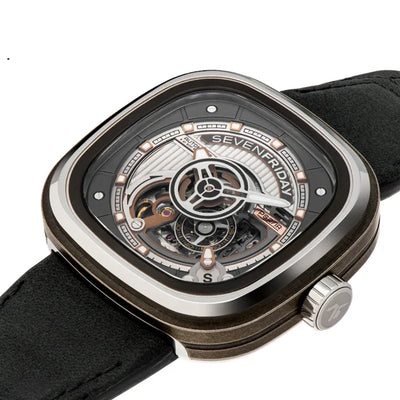 Seven Friday P Series Black Dial Black Dial Men 45mm