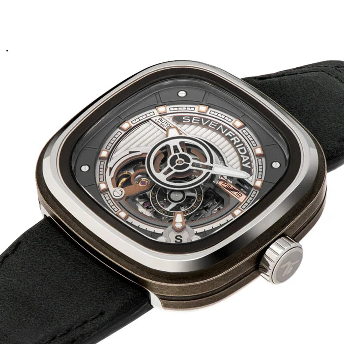 Seven Friday P Series Black Dial Black Dial Men 45mm